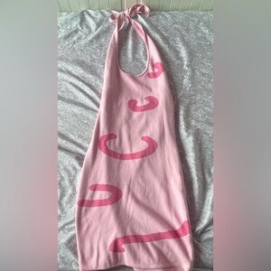 Pink mini dress from Fashion Nova